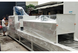 7.2米汞燈風(fēng)冷式UV機出貨實拍